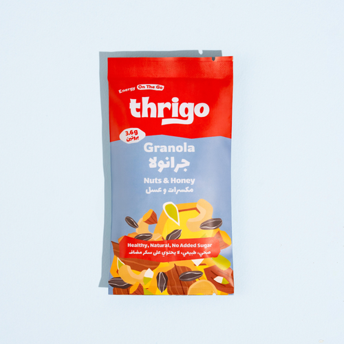 ثريقو جرانولا بالمكسرات والعسل
